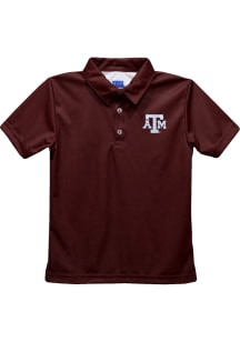 Texas A&amp;M Aggies Youth Maroon Team Short Sleeve Polo Shirt
