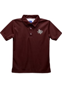 Texas Southern Tigers Youth Maroon Team Short Sleeve Polo Shirt