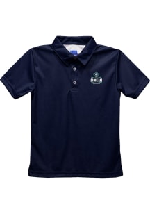 UNCW Seahawks Youth Navy Blue Team Short Sleeve Polo Shirt