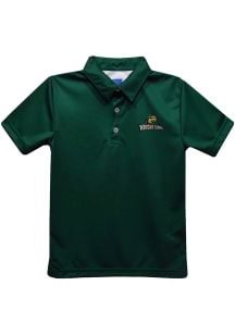 Wright State Raiders Youth Green Team Short Sleeve Polo Shirt