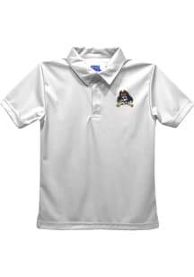 East Carolina Pirates Youth White Team Short Sleeve Polo Shirt