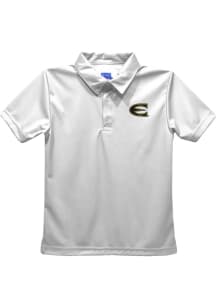 Emporia State Hornets Youth White Team Short Sleeve Polo Shirt