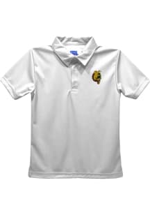 Ferris State Bulldogs Youth White Team Short Sleeve Polo Shirt