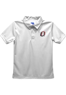 UNO Mavericks Youth White Team Short Sleeve Polo Shirt