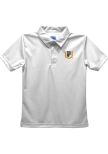 USF Dons Youth White Team Short Sleeve Polo Shirt