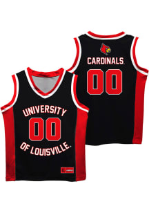 Louisville Cardinals Toddler Black Kevin Jersey Basketball Jersey