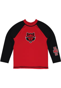 Arkansas State Red Wolves Baby Red Rash Guard Long Sleeve T-Shirt