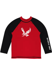 Eastern Washington Eagles Baby Red Rash Guard Long Sleeve T-Shirt