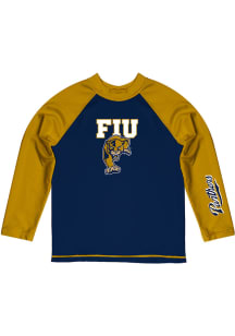 FIU Panthers Baby Blue Rash Guard Long Sleeve T-Shirt