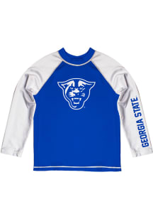 Georgia State Panthers Baby Blue Rash Guard Long Sleeve T-Shirt