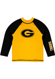 Grambling State Tigers Baby Gold Rash Guard Long Sleeve T-Shirt