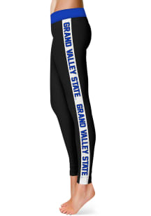 Grand Valley State Lakers Womens Black Stripe Plus Size Athletic Pants