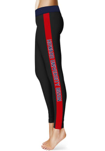Vive La Fete Howard Bison Womens Black Stripe Plus Size Athletic Pants