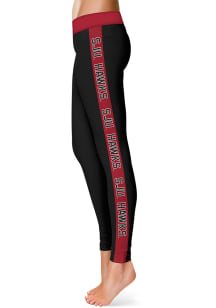 Saint Josephs Hawks Womens Black Stripe Plus Size Athletic Pants