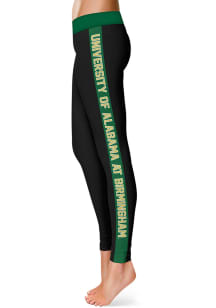 UAB Blazers Womens Black Stripe Plus Size Athletic Pants