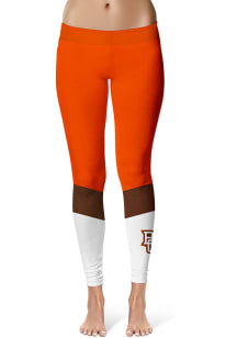 Bowling Green Falcons Womens Orange Colorblock Pants