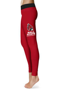 Vive La Fete Ball State Cardinals Womens Red Team Pants
