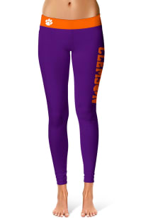 Clemson Tigers Womens Purple Team Pants