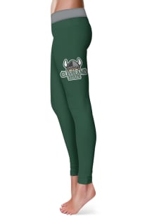 Cleveland State Vikings Womens Green Team Pants