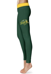 North Dakota State Bison Womens Green Team Pants