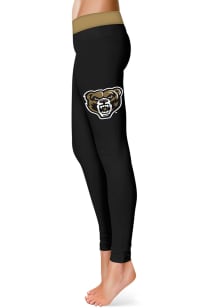 Oakland University Golden Grizzlies Womens Black Team Pants