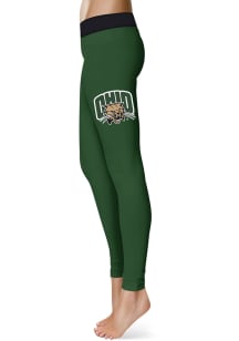 Ohio Bobcats Womens Green Team Pants