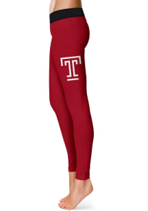 Temple Owls Womens Red Team Pants