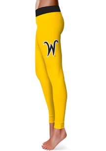 Wichita State Shockers Womens Yellow Team Pants