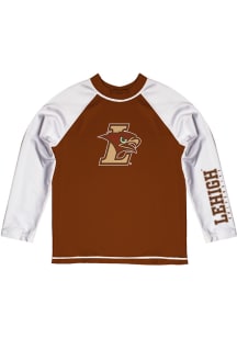 Lehigh University Baby Brown Rash Guard Long Sleeve T-Shirt