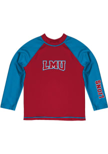 Loyola Marymount Lions Baby Red Rash Guard Long Sleeve T-Shirt