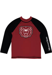 Missouri State Bears Baby Maroon Rash Guard Long Sleeve T-Shirt