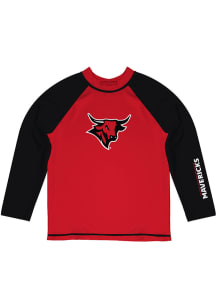 UNO Mavericks Baby Red Rash Guard Long Sleeve T-Shirt