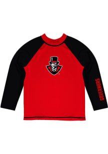 Vive La Fete Austin Peay Governors Toddler Red Rash Guard Long Sleeve T-Shirt