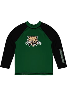 Ohio Bobcats Toddler Green Rash Guard Long Sleeve T-Shirt