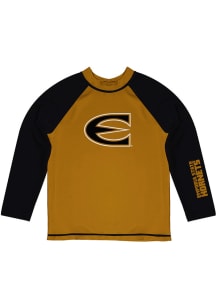 Emporia State Hornets Youth Gold Rash Guard Long Sleeve T-Shirt