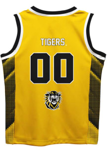 Fort Hays State Tigers Toddler Gold Mesh Jersey Basketball Jersey