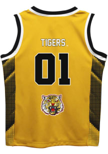 Grambling State Tigers Toddler Gold Mesh Jersey Basketball Jersey