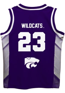 K-State Wildcats Toddler Purple Mesh Jersey Basketball Jersey