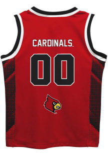 Louisville Cardinals Toddler Red Mesh Jersey Basketball Jersey