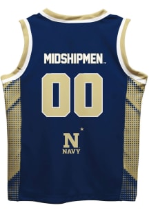 Navy Midshipmen Toddler Navy Blue Mesh Jersey Basketball Jersey