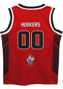 Toddler Red Nebraska Cornhuskers Mesh Basketball Jersey Jersey