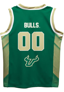 South Florida Bulls Toddler Green Mesh Jersey Basketball Jersey