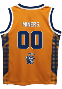 UTEP Miners Toddler Orange Mesh Jersey Basketball Jersey