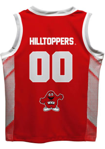 Western Kentucky Hilltoppers Toddler Red Mesh Jersey Basketball Jersey