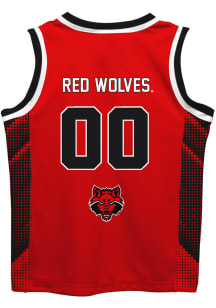 Arkansas State Red Wolves Youth Mesh Red Basketball Jersey