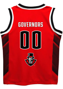 Austin Peay Governors Youth Mesh Red Basketball Jersey