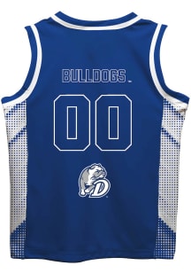 Drake Bulldogs Youth Mesh Blue Basketball Jersey