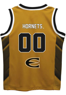 Emporia State Hornets Youth Mesh Gold Basketball Jersey
