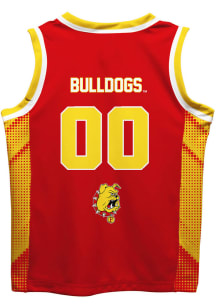 Ferris State Bulldogs Youth Mesh Red Basketball Jersey