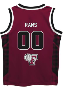 Fordham Rams Youth Mesh Maroon Basketball Jersey